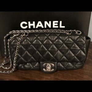 Chanel Quilted Lambskin Medium Rain Flap Bag